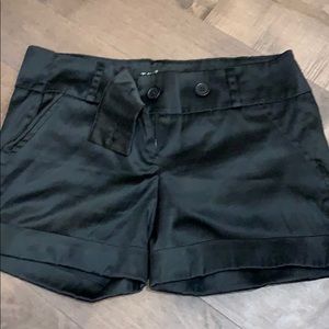 Black fancy shorts